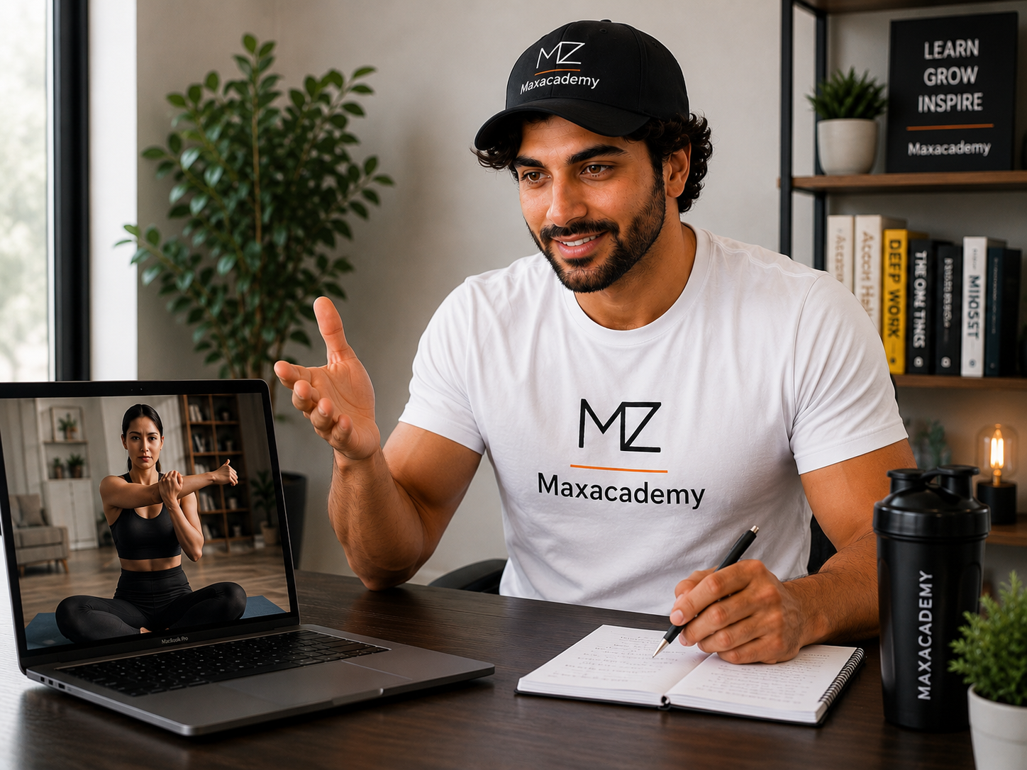 Online training session