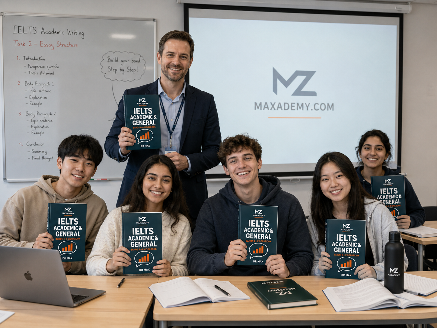 IELTS class with Dr Max